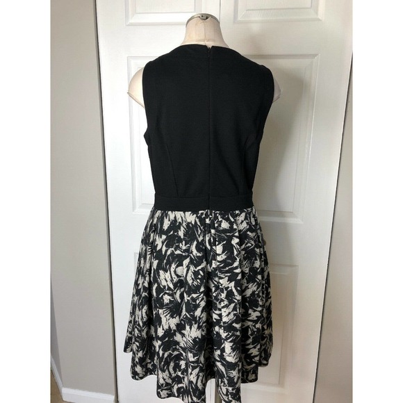 B And K Buchanan Kang Printed Fit Flare Dress 6 - Picture 7 of 12